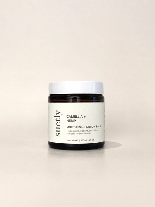 Tallow Balm with Camellia + Hemp (Kawakawa)